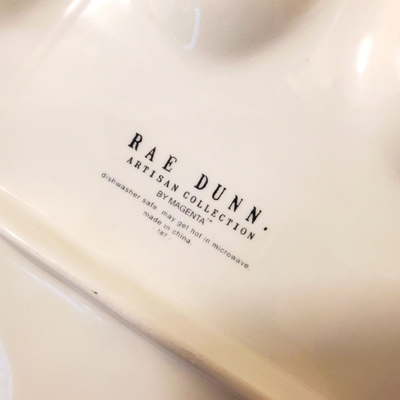 Rae Dunn Easter "Hop To It" Deviled Egg Platter Painter's Palette Dish - Picture 7 of 7